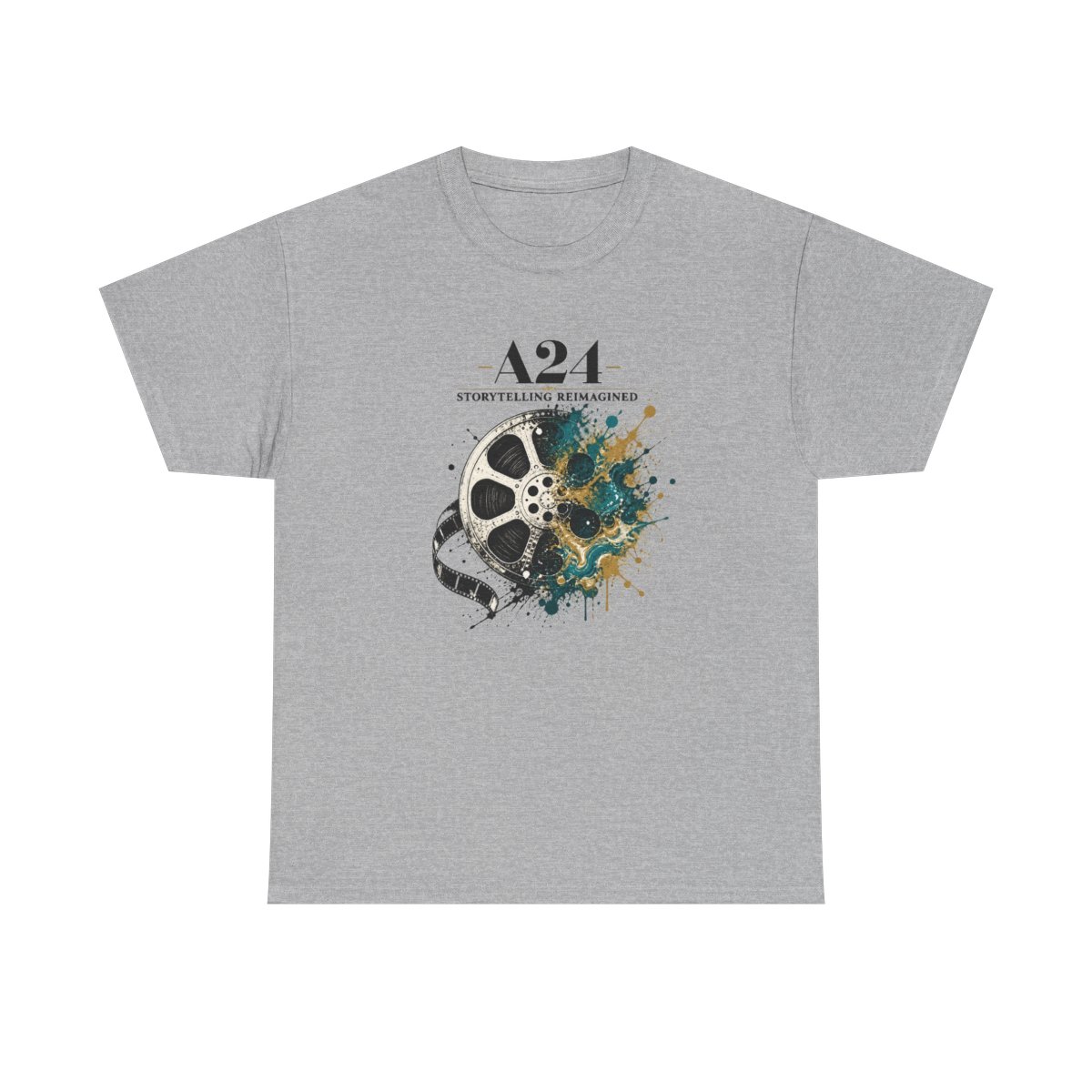 A24 "A24 - Storytelling Reimagined" Unisex Tee - alternate angle 3, merchandise