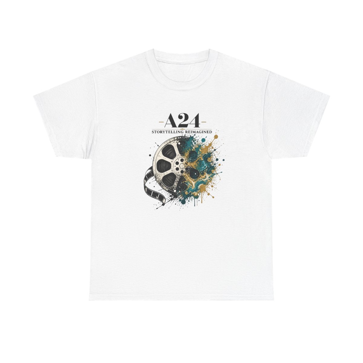 A24 "A24 - Storytelling Reimagined" Unisex Tee - alternate angle 2, merchandise