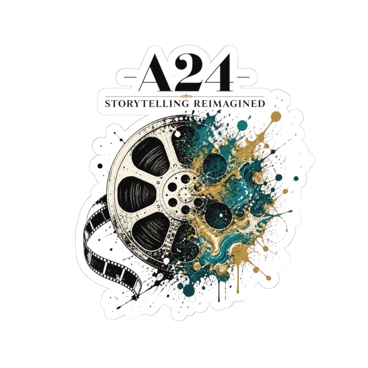 A24 "A24 - Storytelling Reimagined" Sticker