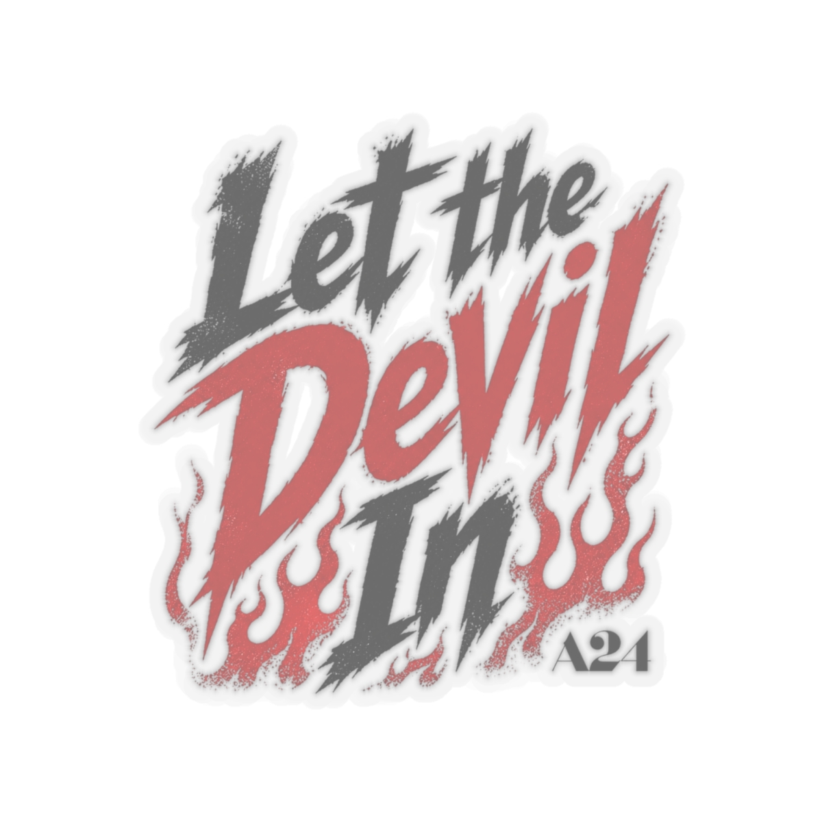 A24 "Let the Devil In" Sticker