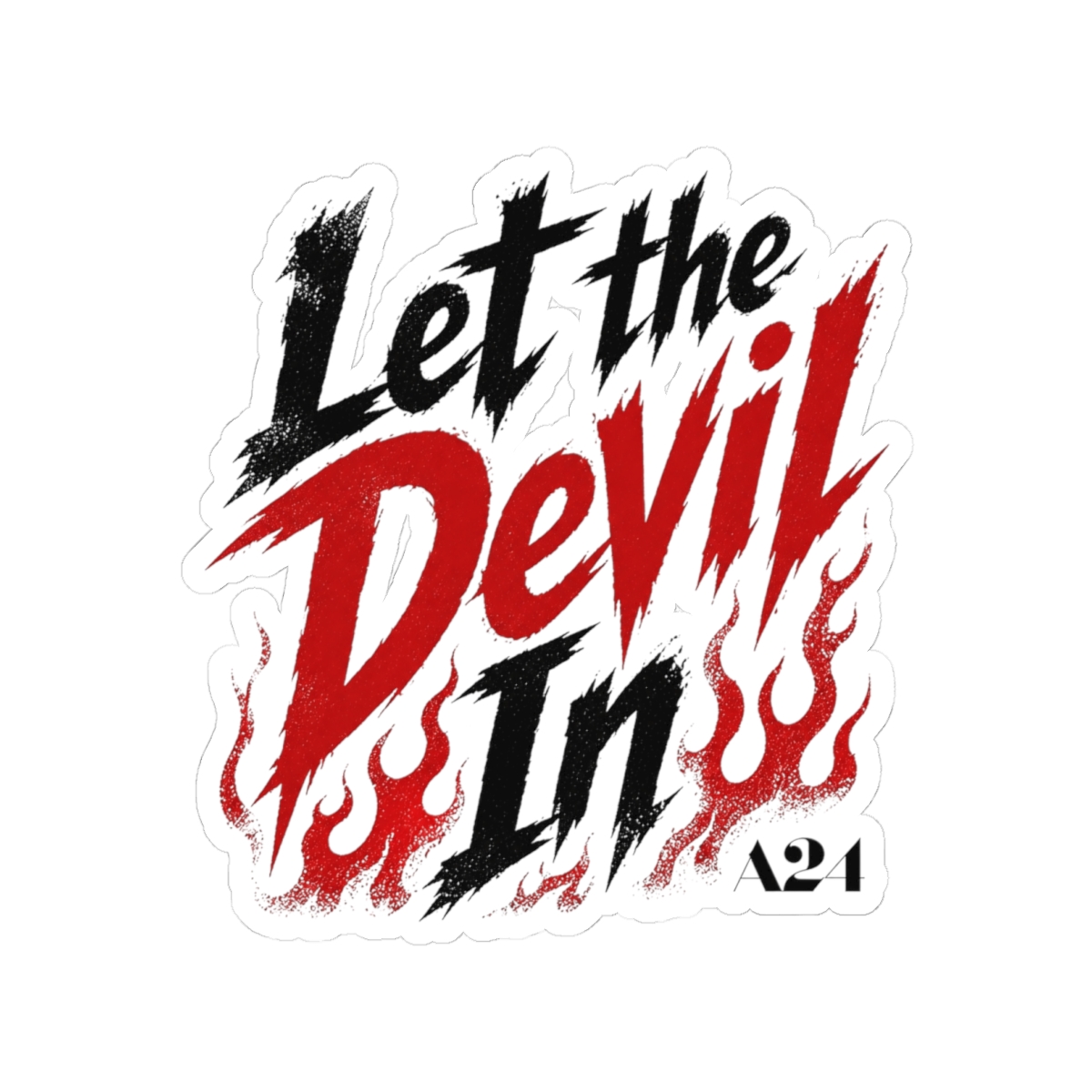 A24 "Let the Devil In" Sticker